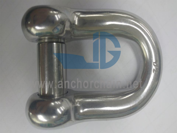 D-Shackle (se zásuvným kolíkem), SS304 NEBO SS316