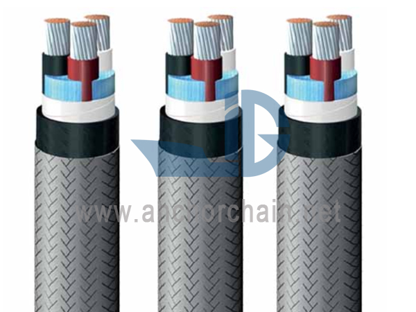 FA TPYC Shipboard Napájecí a osvětlovací kabel 0,61kV