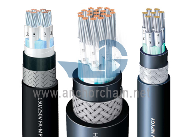 JIS C 3410 Nehořlavý námořní ovládací kabel 250V