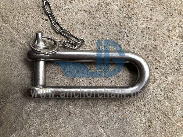 Dlouhý typ D-Shackle, SS304 NEBO SS316